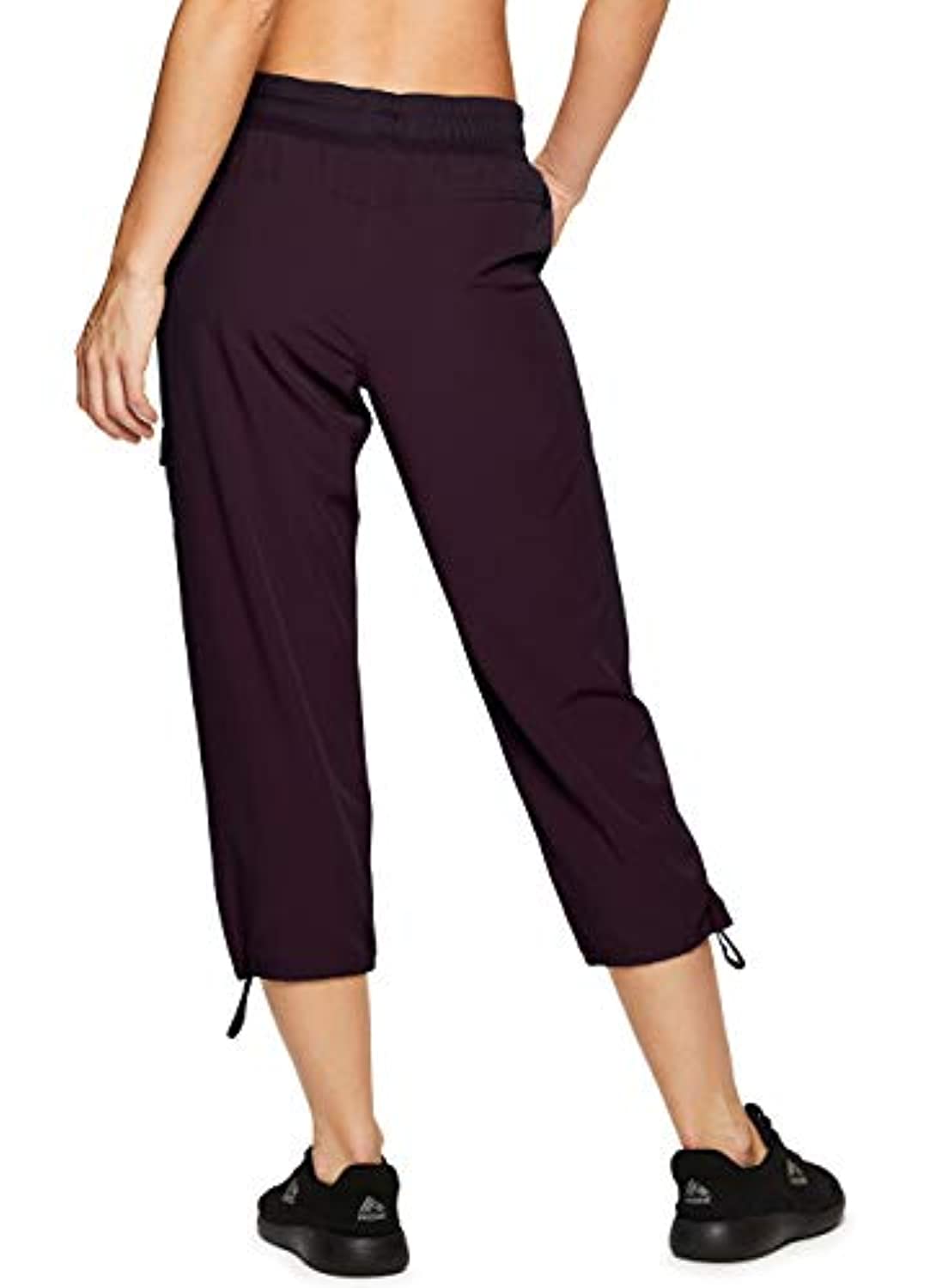 RBX Active - Pantalón capri con cordón para mujer