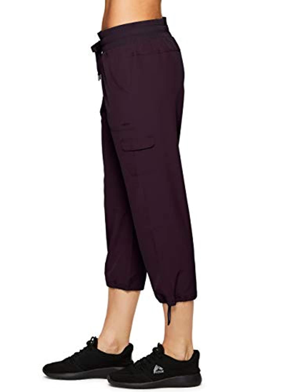 RBX Active - Pantalón capri con cordón para mujer