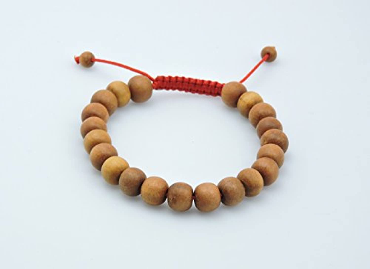 Pulsera de madera tibetana Mala para meditación