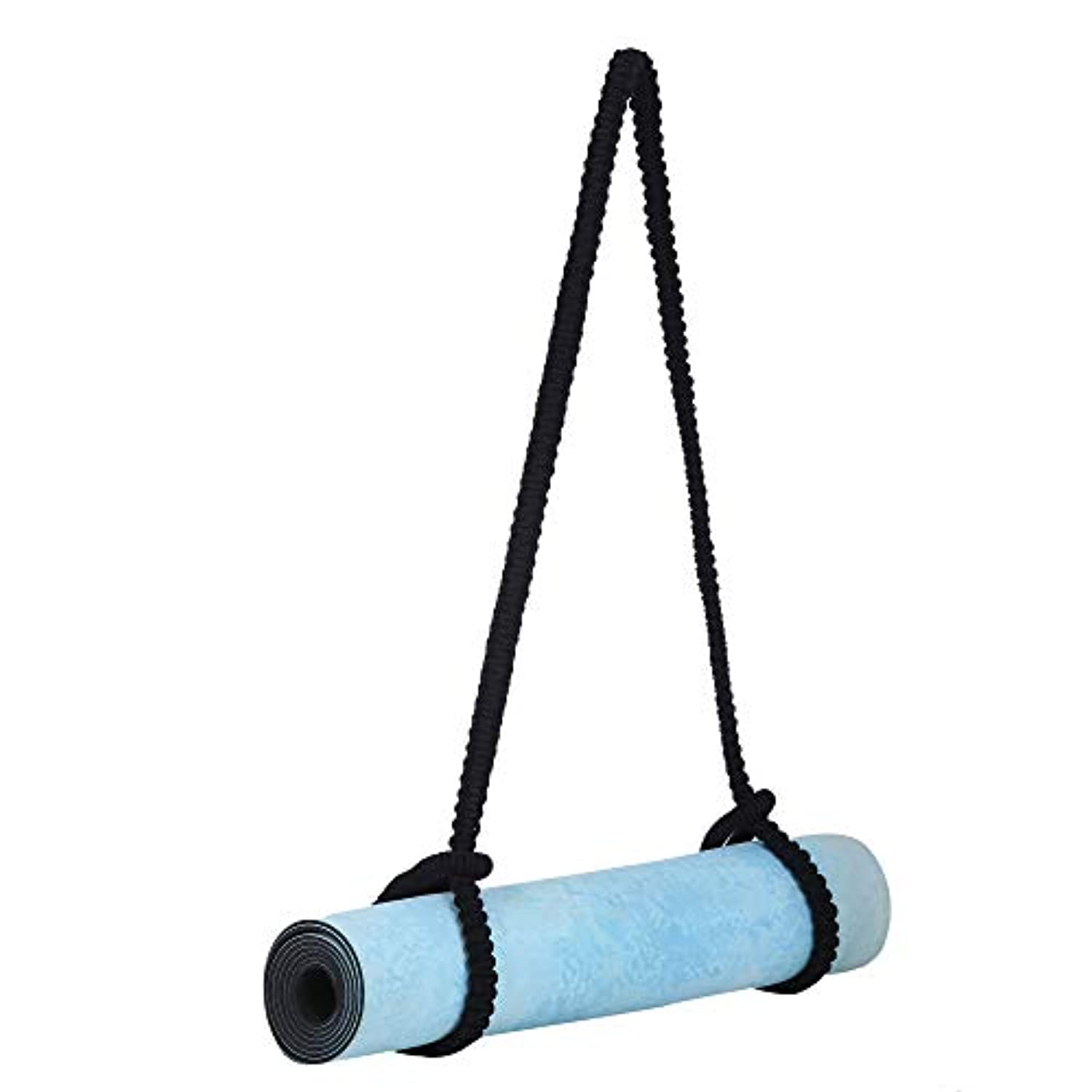 RAJRANG Traer RAJASTHAN To You - Correa para Tapete de yoga, duradera, estilo boho macramé, para toalla de playa, extra larga