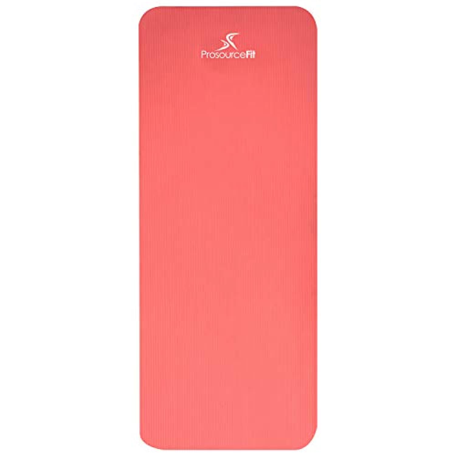 ProsourceFit Tapete extra gruesa para yoga y pilates ½