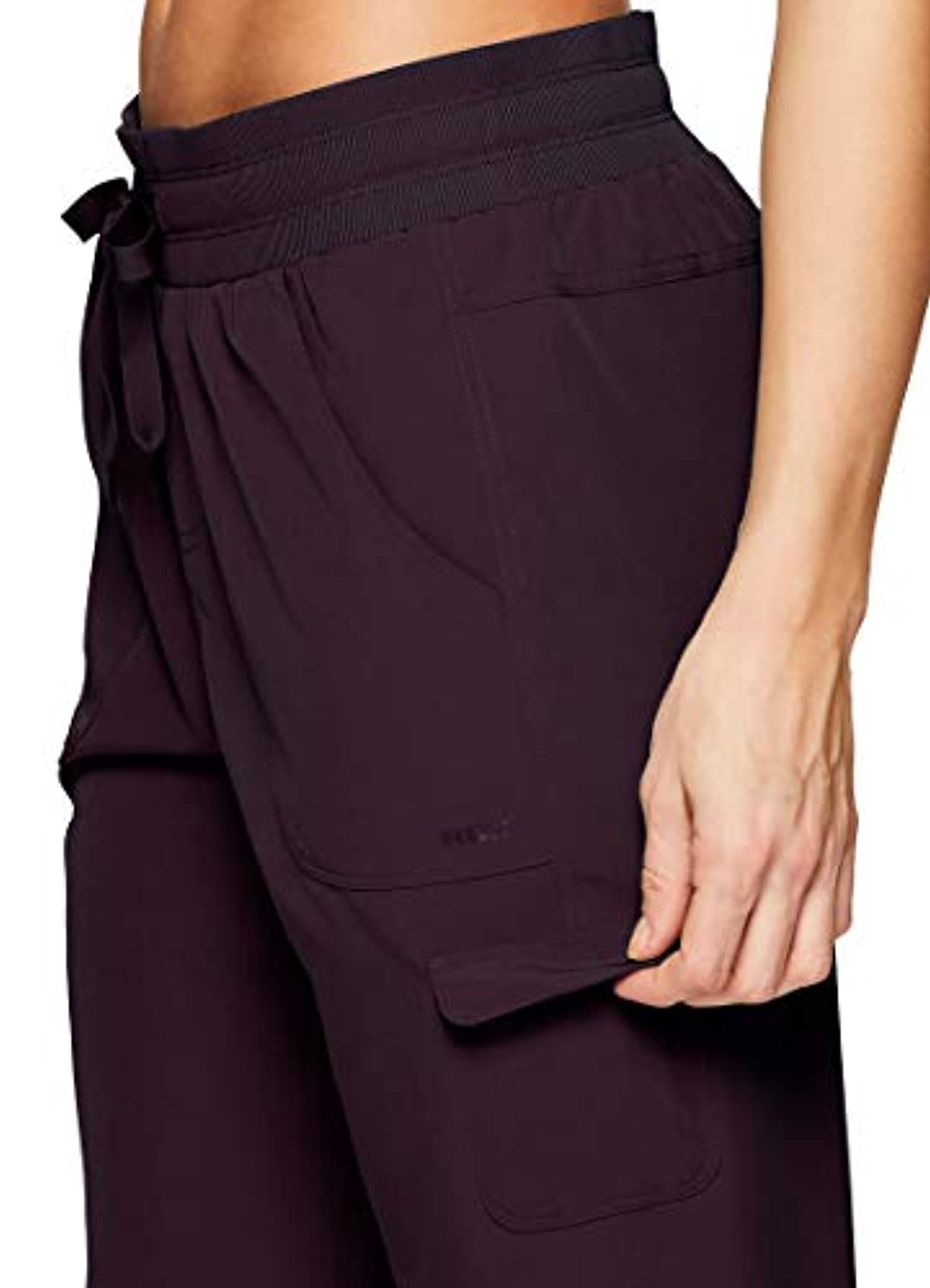 RBX Active - Pantalón capri con cordón para mujer