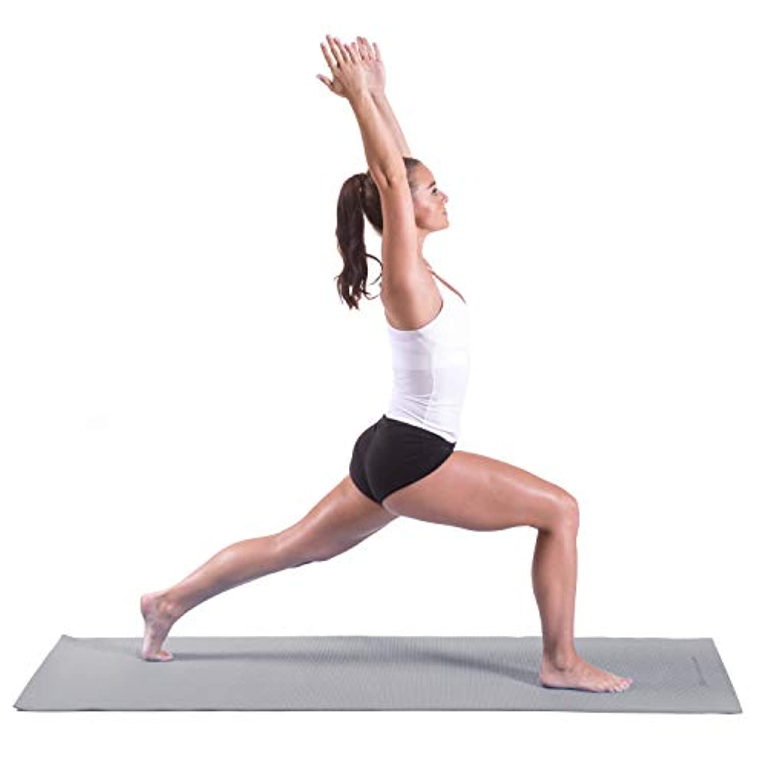 ProsourceFit - Esterilla de ejercicio para yoga (6mm de grosor, con correas de transporte, antideslizante)