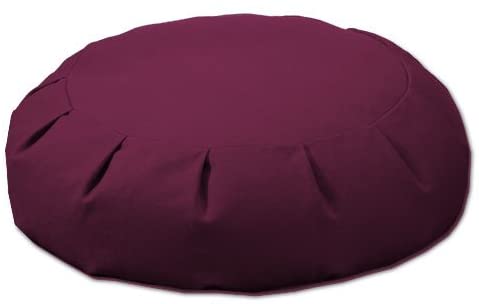 dharmacrafts de trigo sarraceno Zafu redondo Meditación Cojín para Yoga (