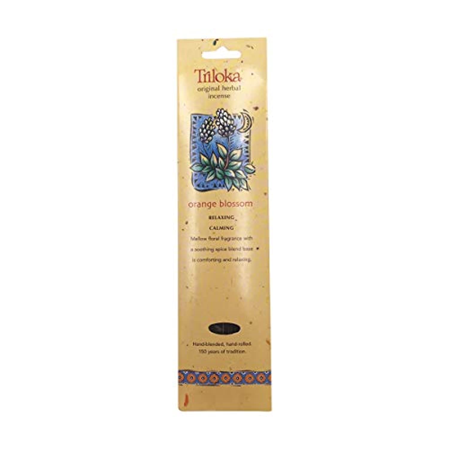 triloka – Herbal Original Incienso Orange Blossom – 10 Stick (S)