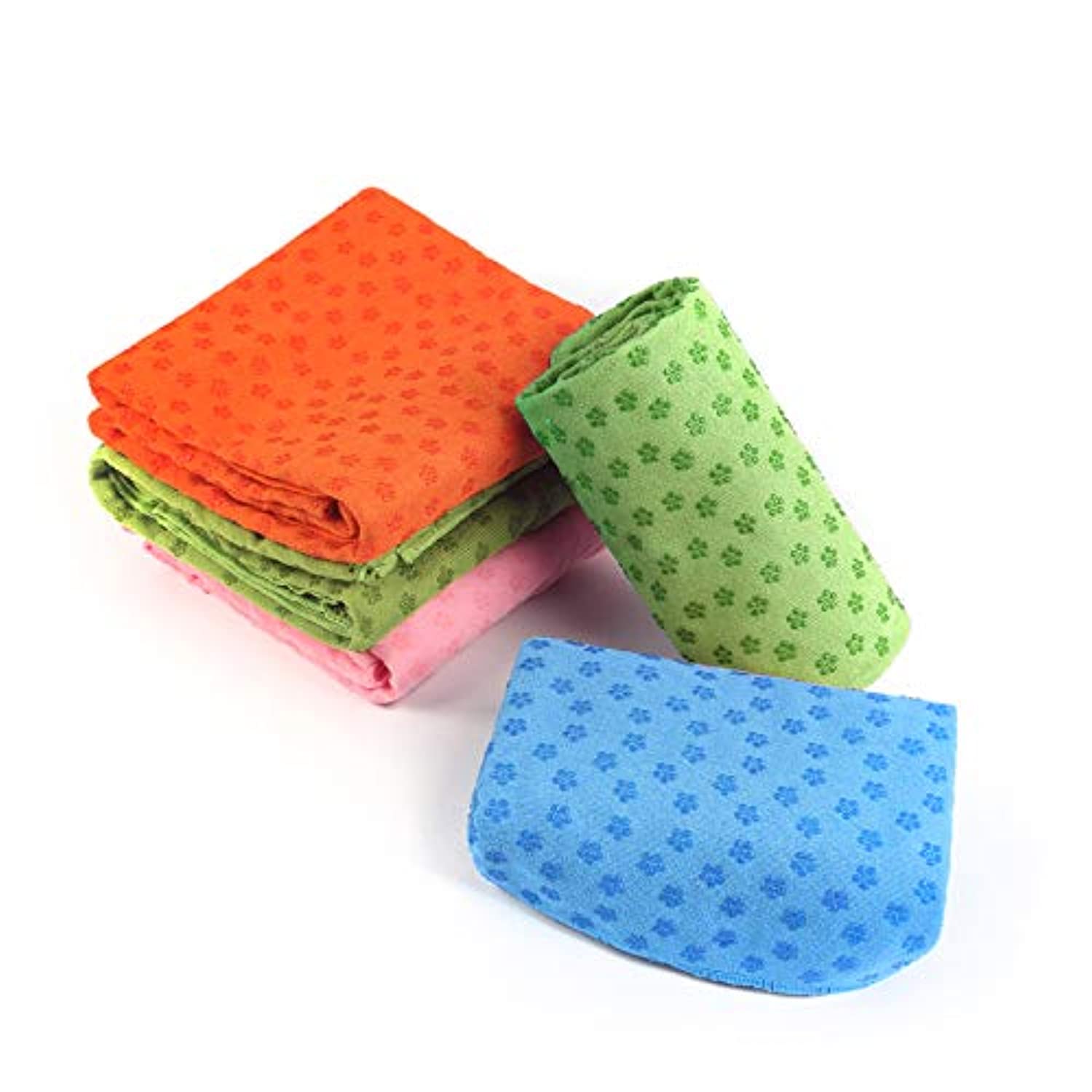 Toalla de yoga Wildwave de microfibra para Tapete de yoga, antideslizante, absorbente, supersuave, 24.0 x 72.0 in