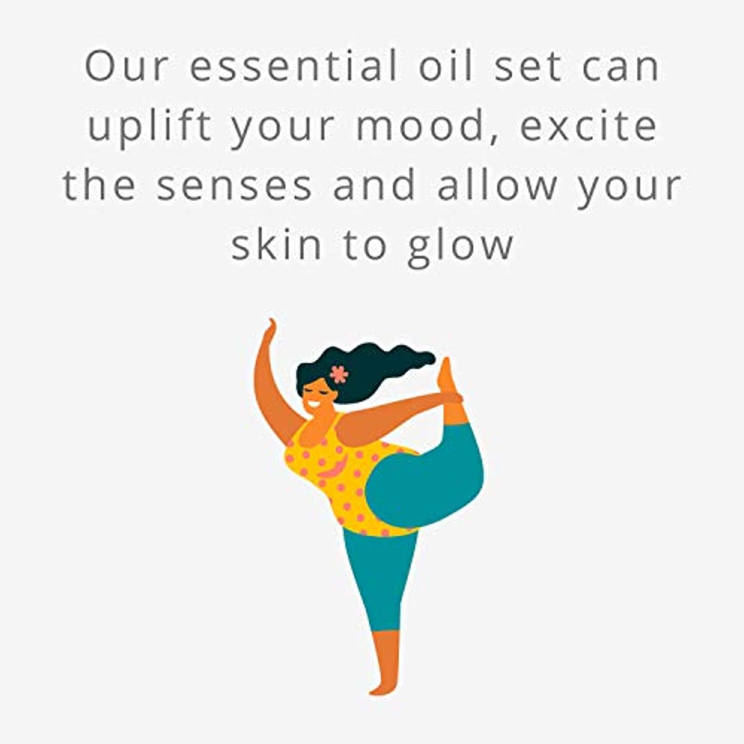 Juego de aceites esenciales 100% puro grado terapéutico – aromaterapia esencial lavanda árbol de té eucalipto romero limón menta naranja y limón – pelo uñas naturales salud y belleza