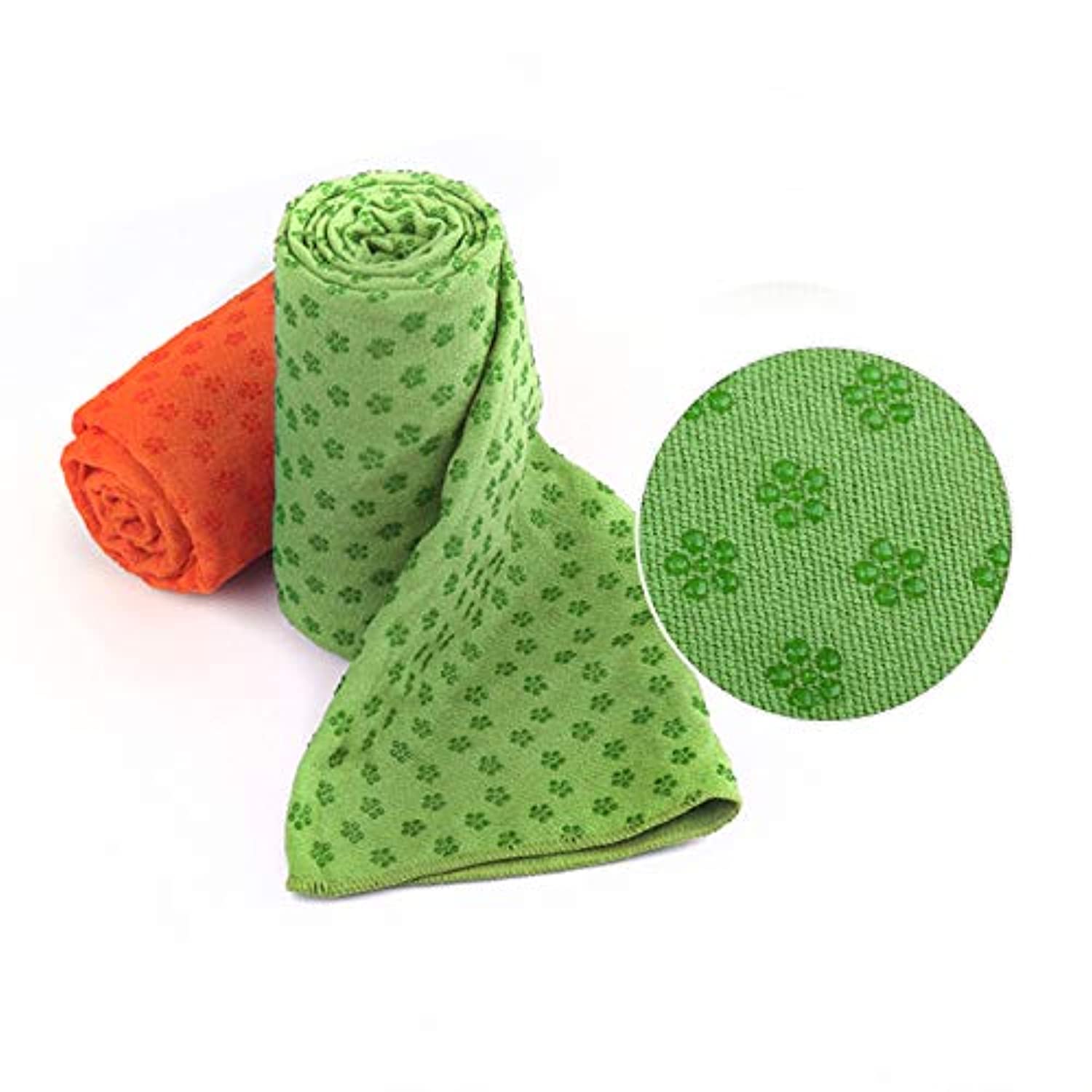 Toalla de yoga Wildwave de microfibra para Tapete de yoga, antideslizante, absorbente, supersuave, 24.0 x 72.0 in