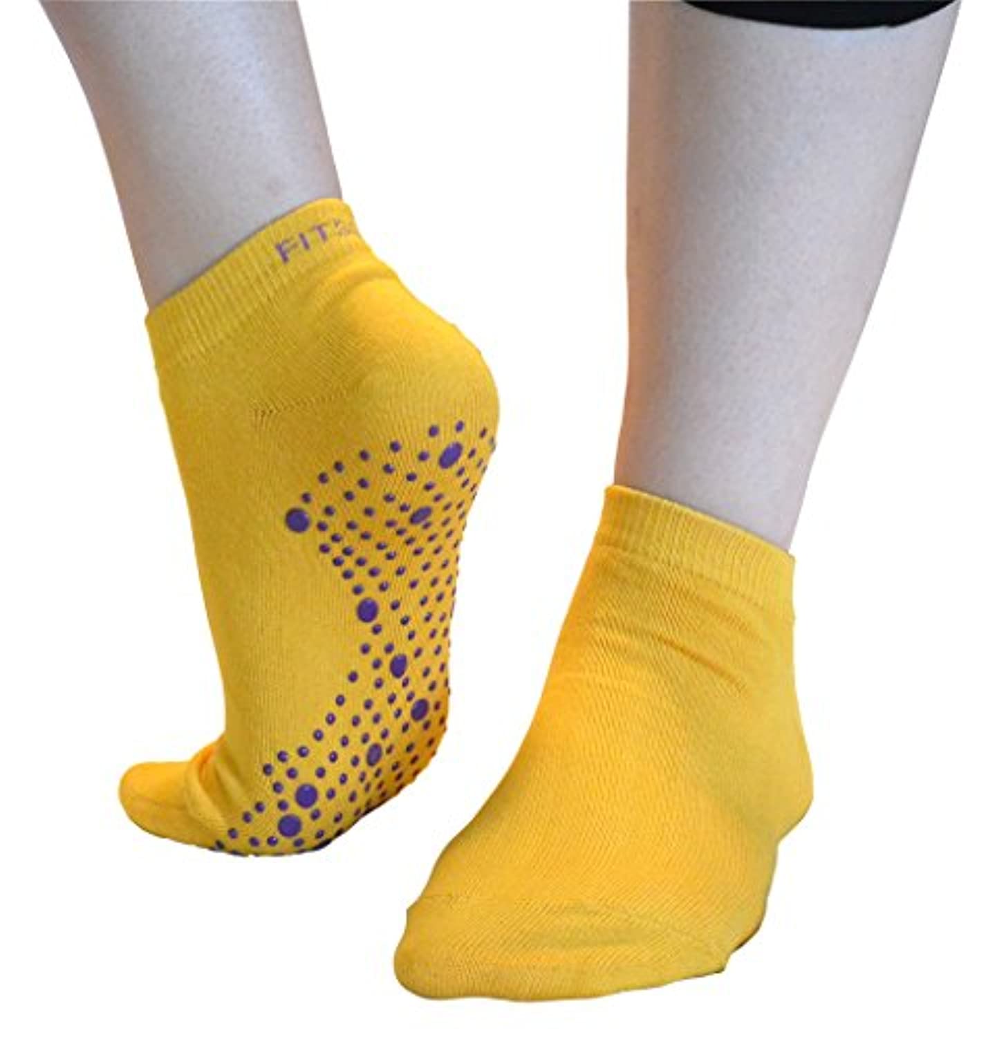 FitSox Pilates, yoga, barra, ballet, baile, fitness, artes marciales, gimnasio, entrenamiento, antideslizante, antideslizante, antideslizante, prevención de caídas, hospital, calcetines, productos de ajuste