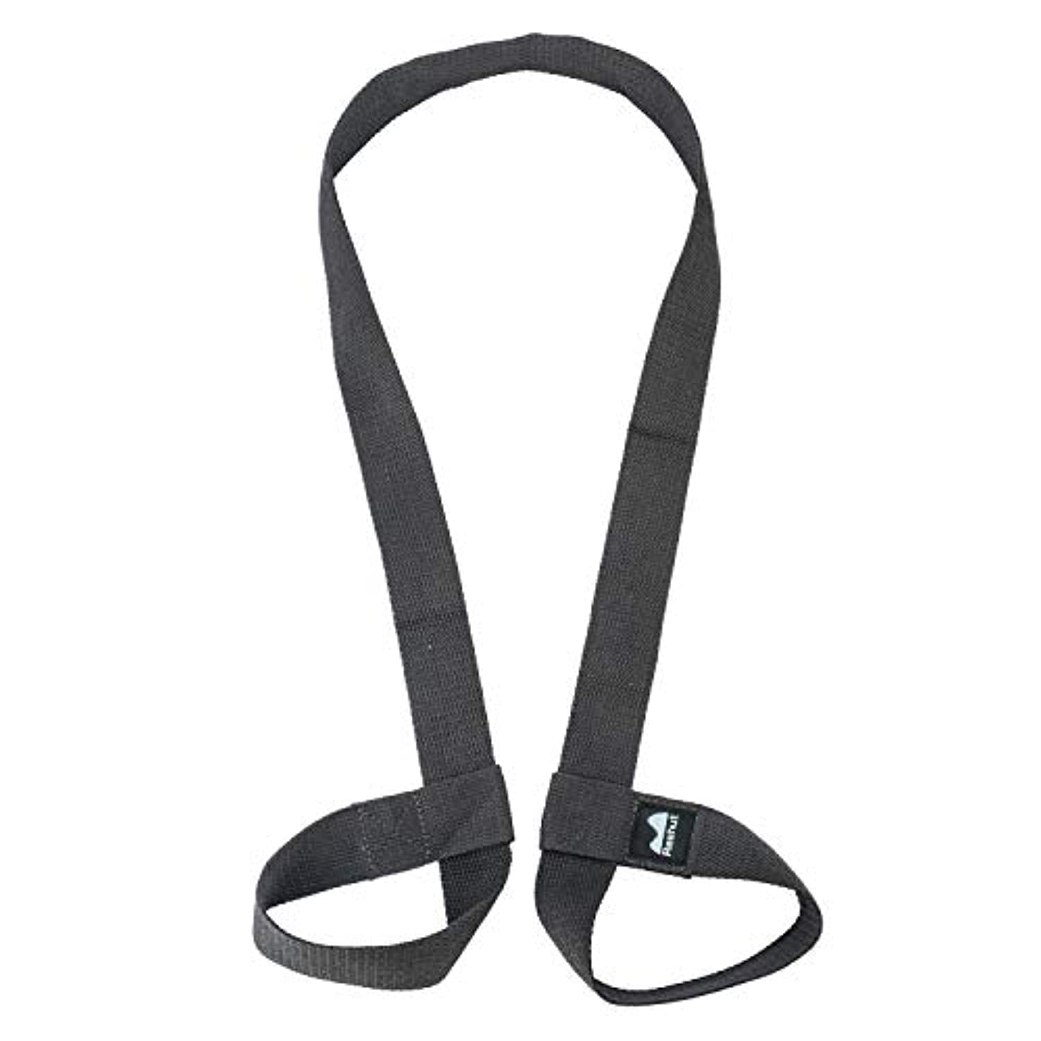 REEHUT - Correa para esterilla de yoga ajustable, para llevar y llevar la estera ajustable, se dobla como correa de yoga para una textura de algodón resistente (alfombrilla de yoga no incluida).