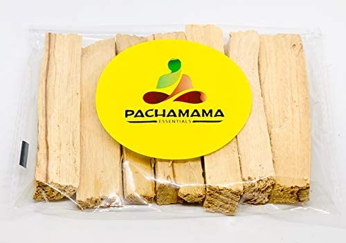Pachamama Essentials Premium Palo Santo Holy Wood Varillas de incienso de Perú, para purificar, limpiar, curar, meditar, aliviar el estrés. 100% natural y sostenible, cosechado salvaje. (6)