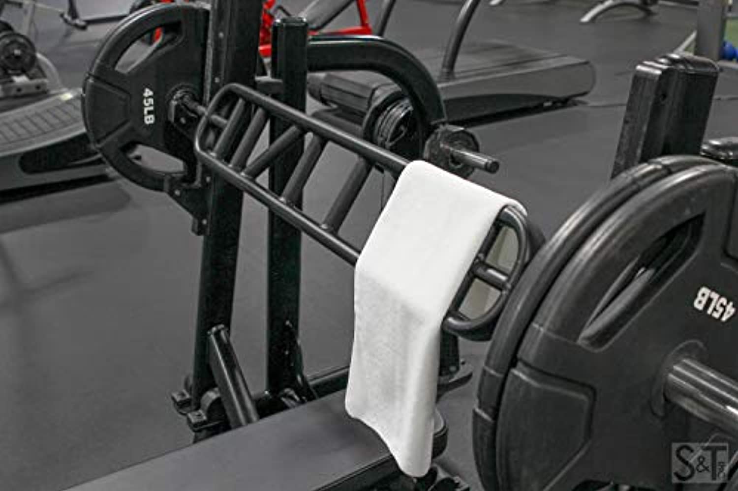 S&T Inc. - Toallas de microfibra para gimnasio (12.70 oz/m², 6 unidades, 16.0 x 27.0 in)