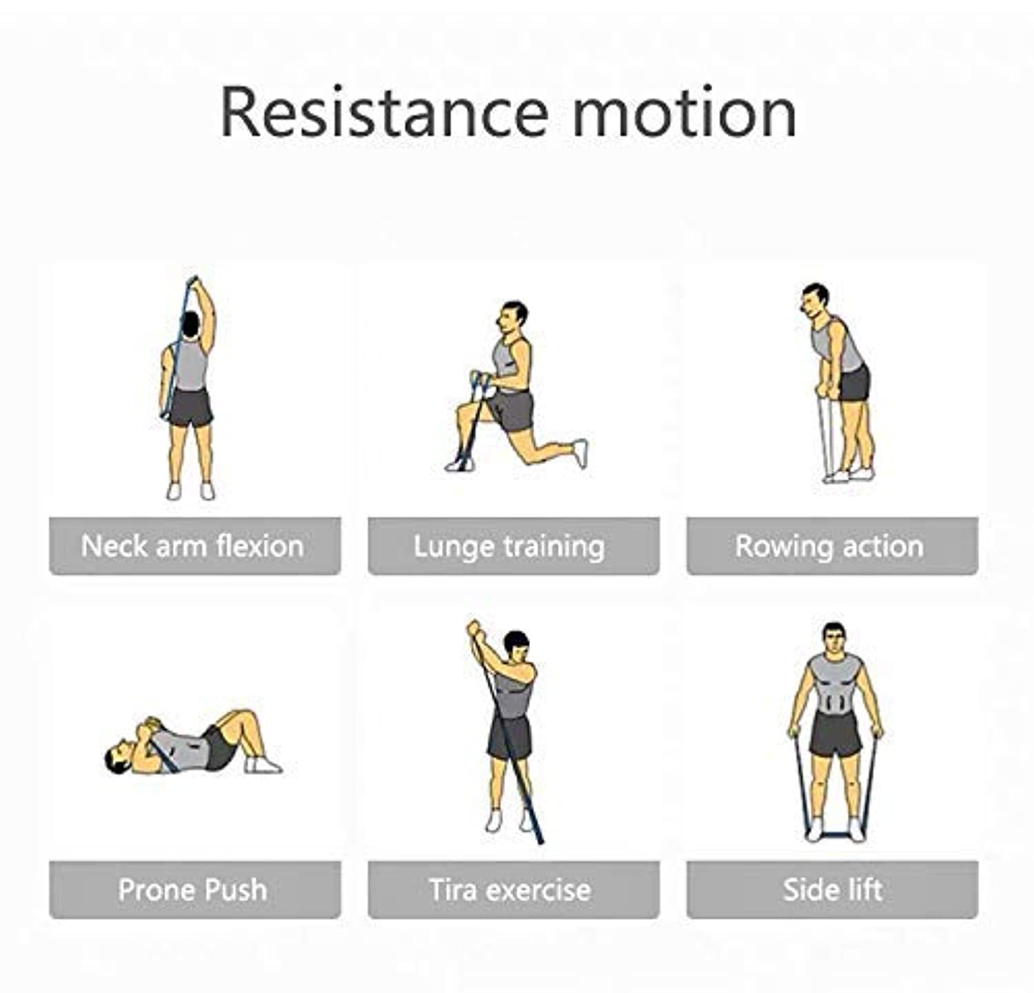 SENWENYI - Correa de estiramiento para yoga, flexibilidad, rehabilitación - Obtenga flexible con banda elástica de 8 bucles para rehabilitación, recomendada por fisioterapeutas y entrenadores
