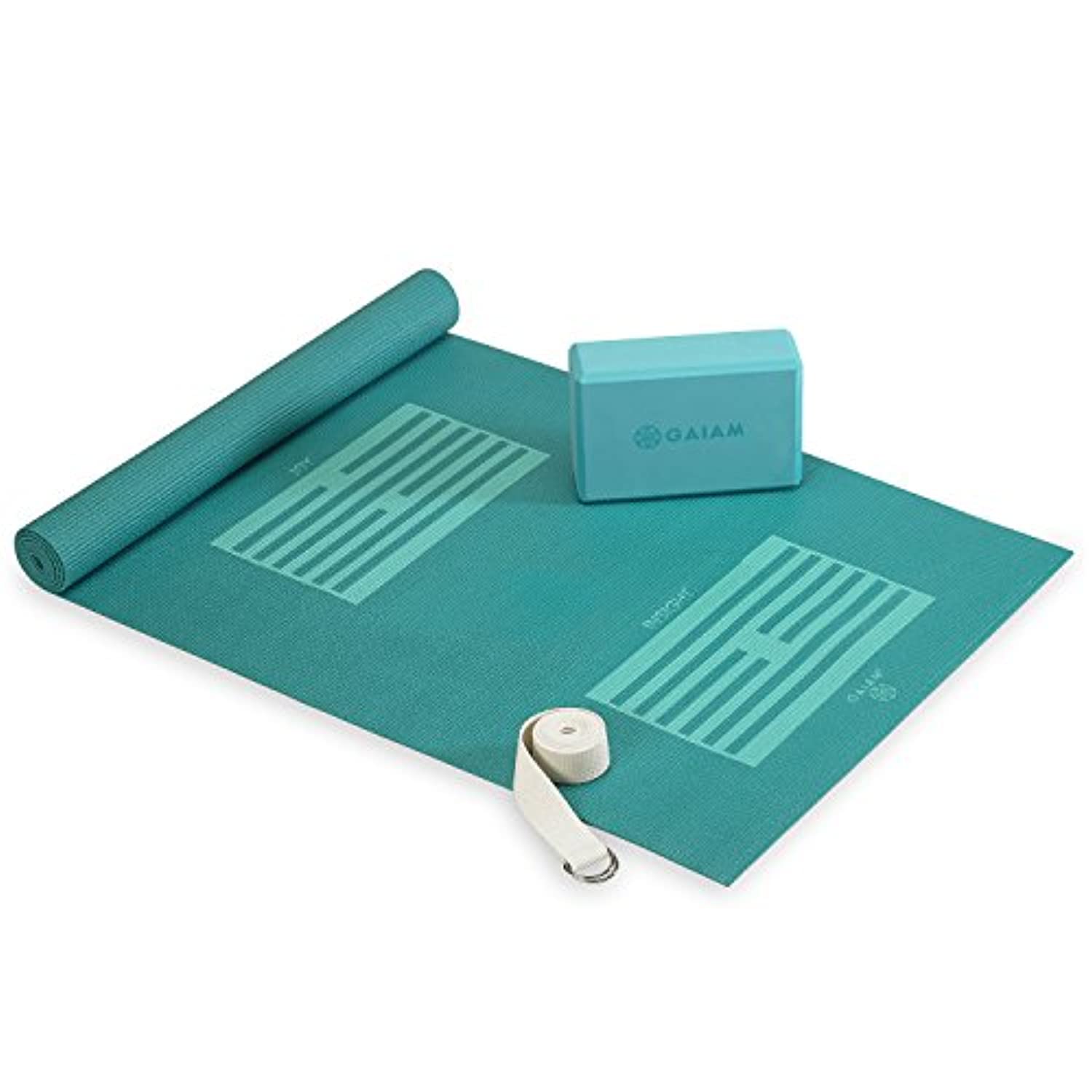 Gaiam equipo básico de yoga para principiantes