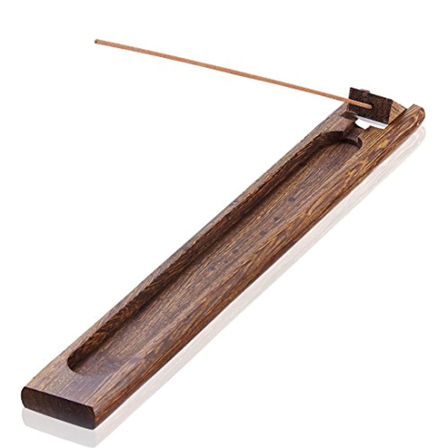 UOON - Quemador de incienso de madera con ángulo ajustable