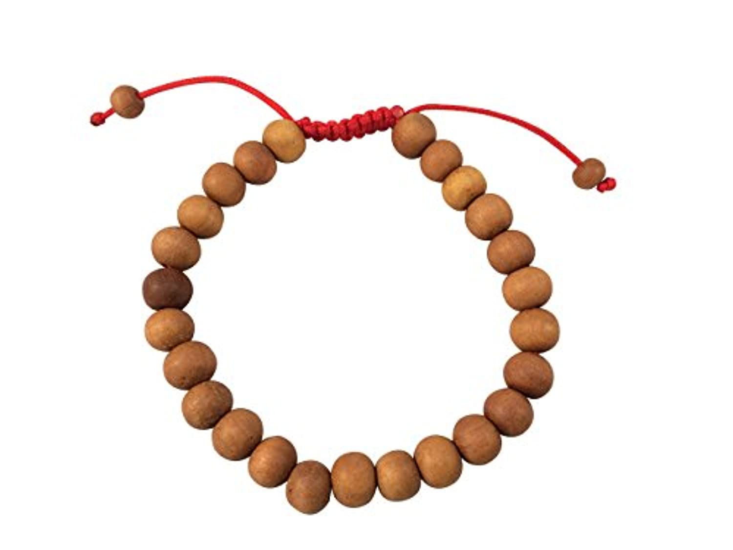 Pulsera de madera tibetana Mala para meditación
