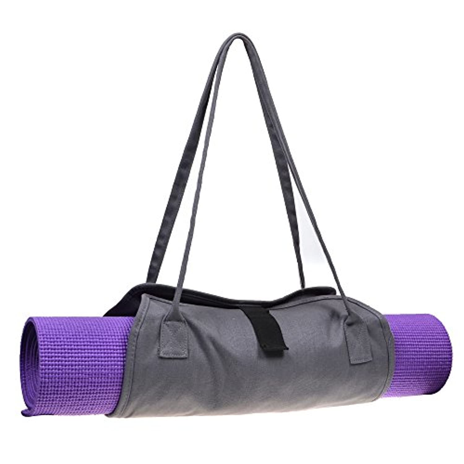 Cosmos Ejercicio Yoga Mat Correa de Hombro Bolso con interior y fuera storge bolsillo (Mat de yoga no incluida)