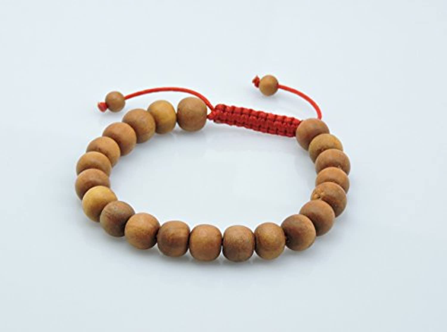 Pulsera de madera tibetana Mala para meditación