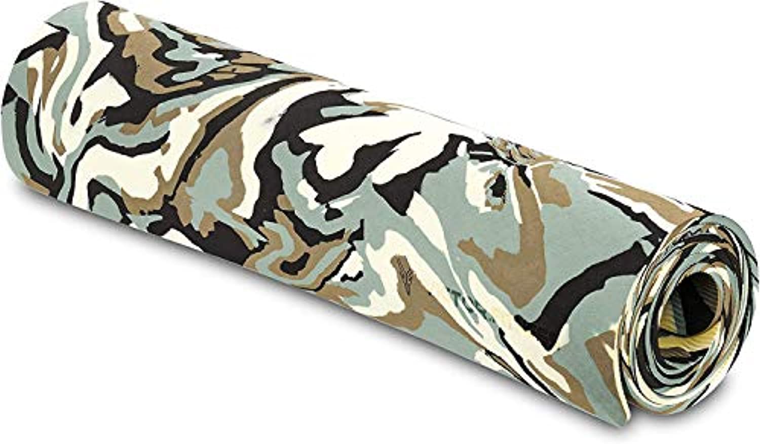 Victor Fitness - Esterilla de yoga ecológica hecha de un material TPE de primera calidad que proporciona textura antideslizante, perfecta para entrenamientos en interiores y exteriores, ideal para yoga caliente, pilates y bikram.