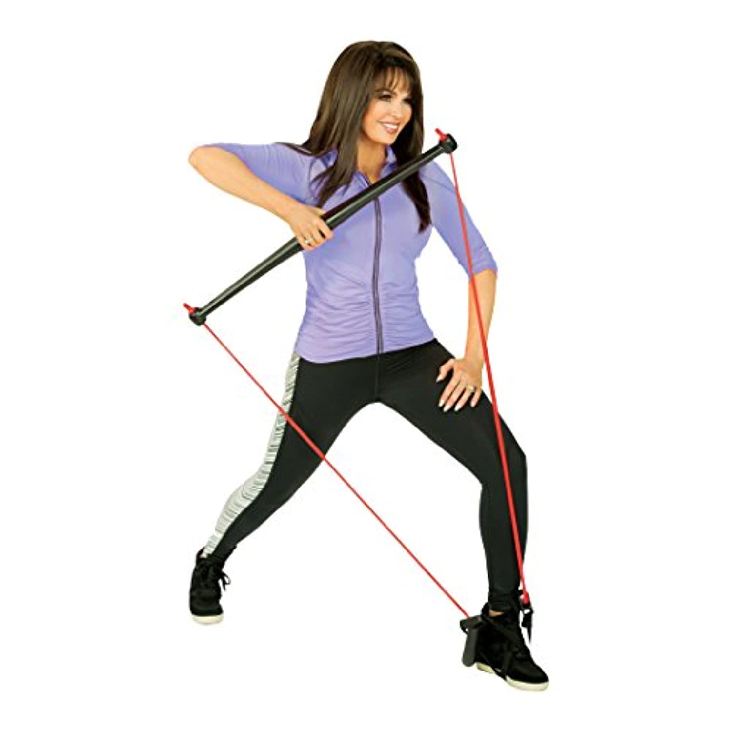 OFICIAL - Sistema BodyGym Core con Marie Osmond - Gimnasio portátil para casa, para fuerza y resistencia