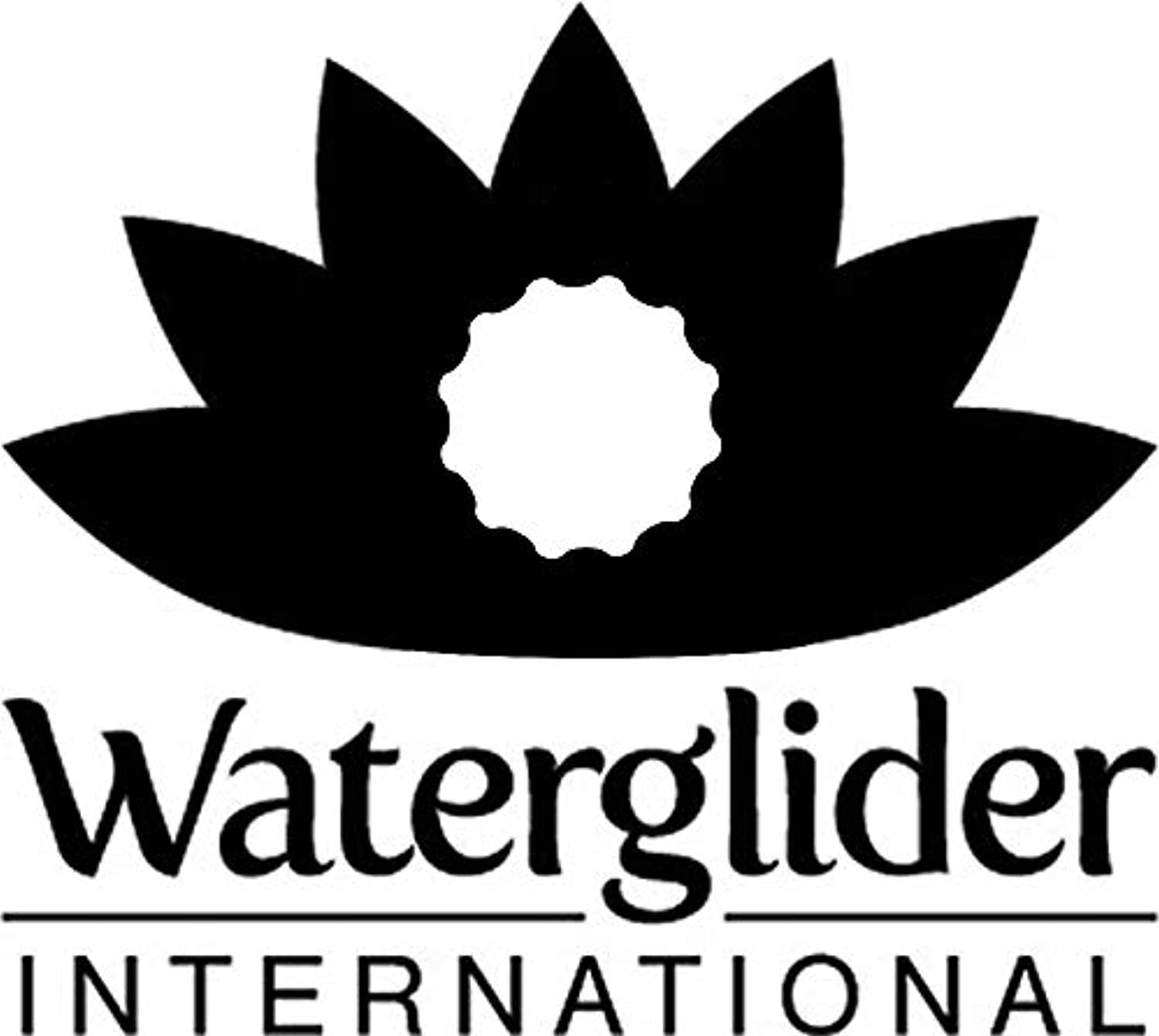 Cojín de meditación de algodón orgánico Waterglider International de Organic Cotton Stuffing (blanco natural)