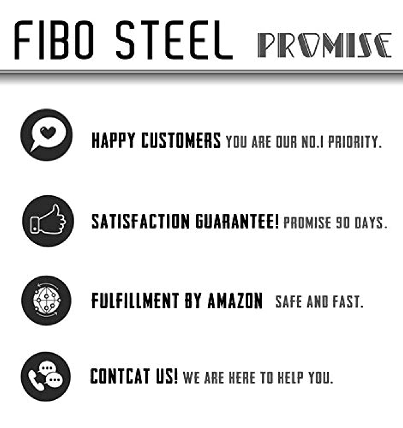 FIBO STEEL 2 pulseras de 0.433 in de madera con cuentas budistas elásticas