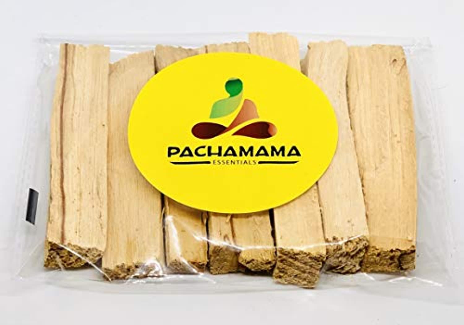 Pachamama Essentials Premium Palo Santo Holy Wood Varillas de incienso de Perú, para purificar, limpiar, curar, meditar, aliviar el estrés. 100% natural y sostenible, cosechado salvaje. (6)