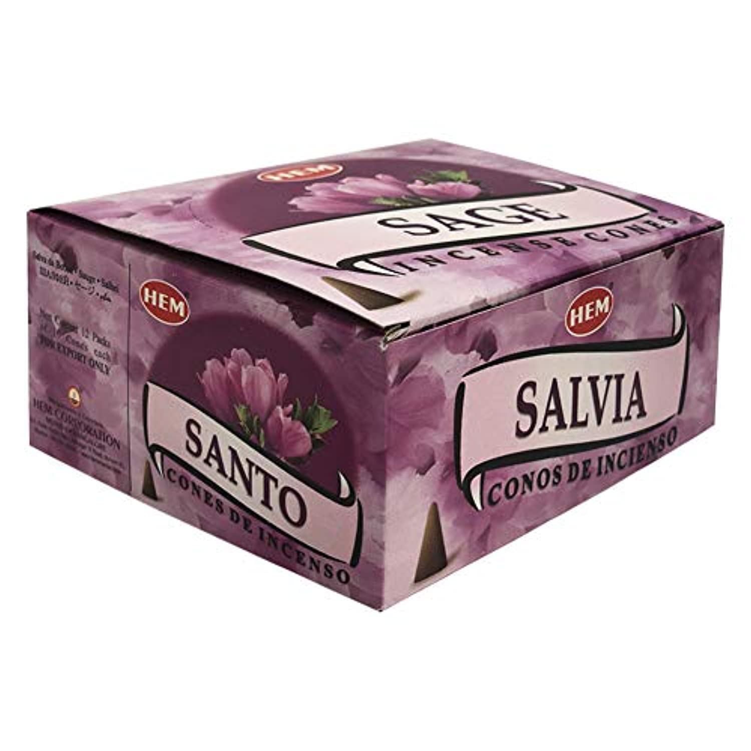 Conos de incienso de salvia y cono quemador de incienso paquete Insence Insense Inscents Insienso