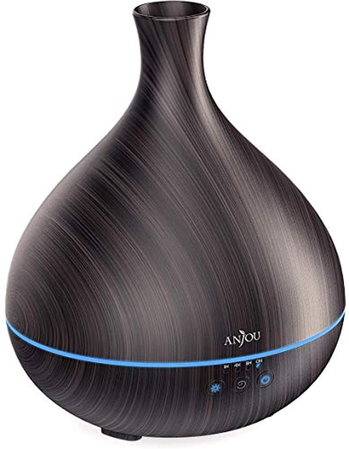 Difusor de aceite esencial, humidificador de niebla fría de 16.9 fl oz, un relleno para 12 horas consistente aroma y aromaterapia, el primer difusor del mundo con sistema patentado de flujo de aceite para el hogar y la oficina