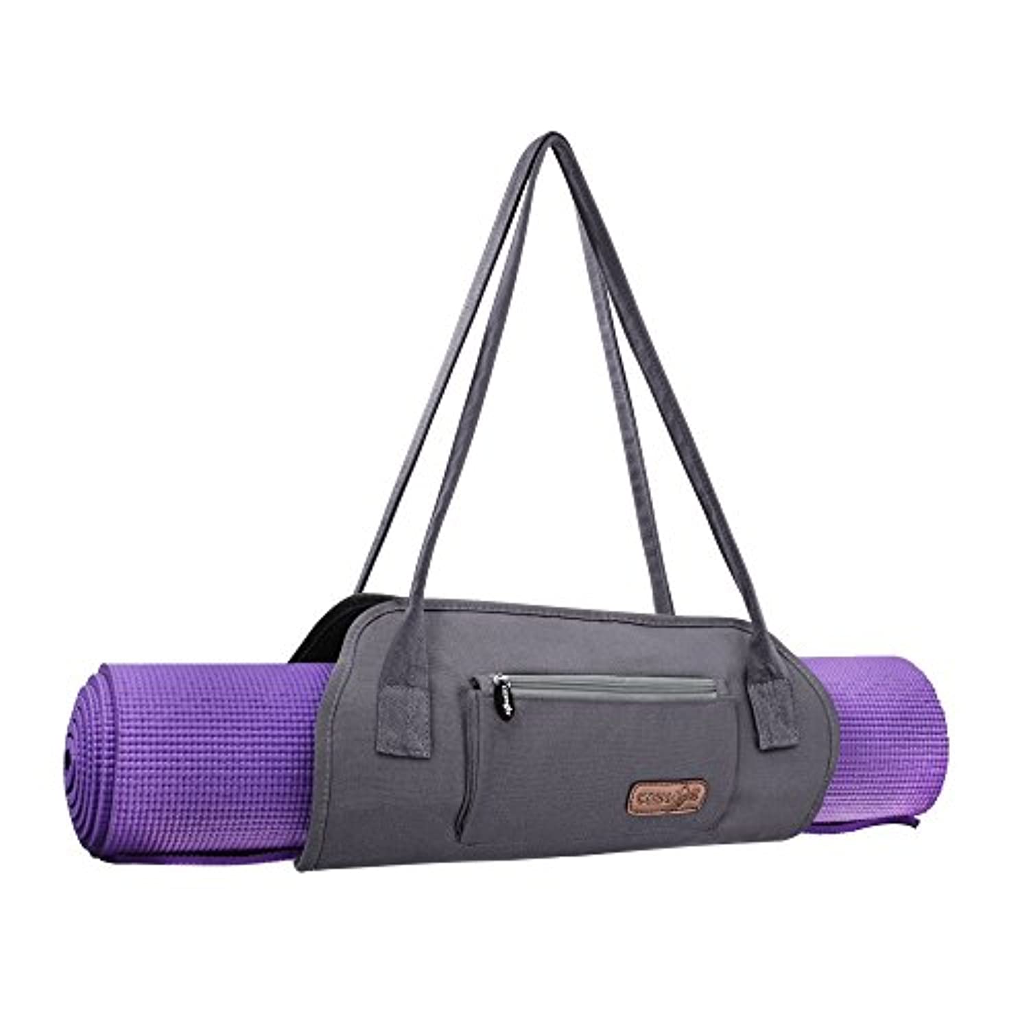 Cosmos Ejercicio Yoga Mat Correa de Hombro Bolso con interior y fuera storge bolsillo (Mat de yoga no incluida)