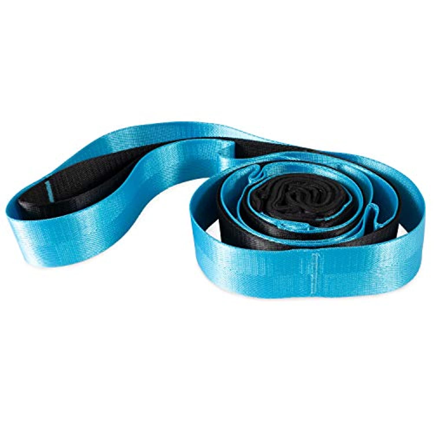 ProsourceFit - Correa de estiramiento multibucle, 8.0 ft para yoga