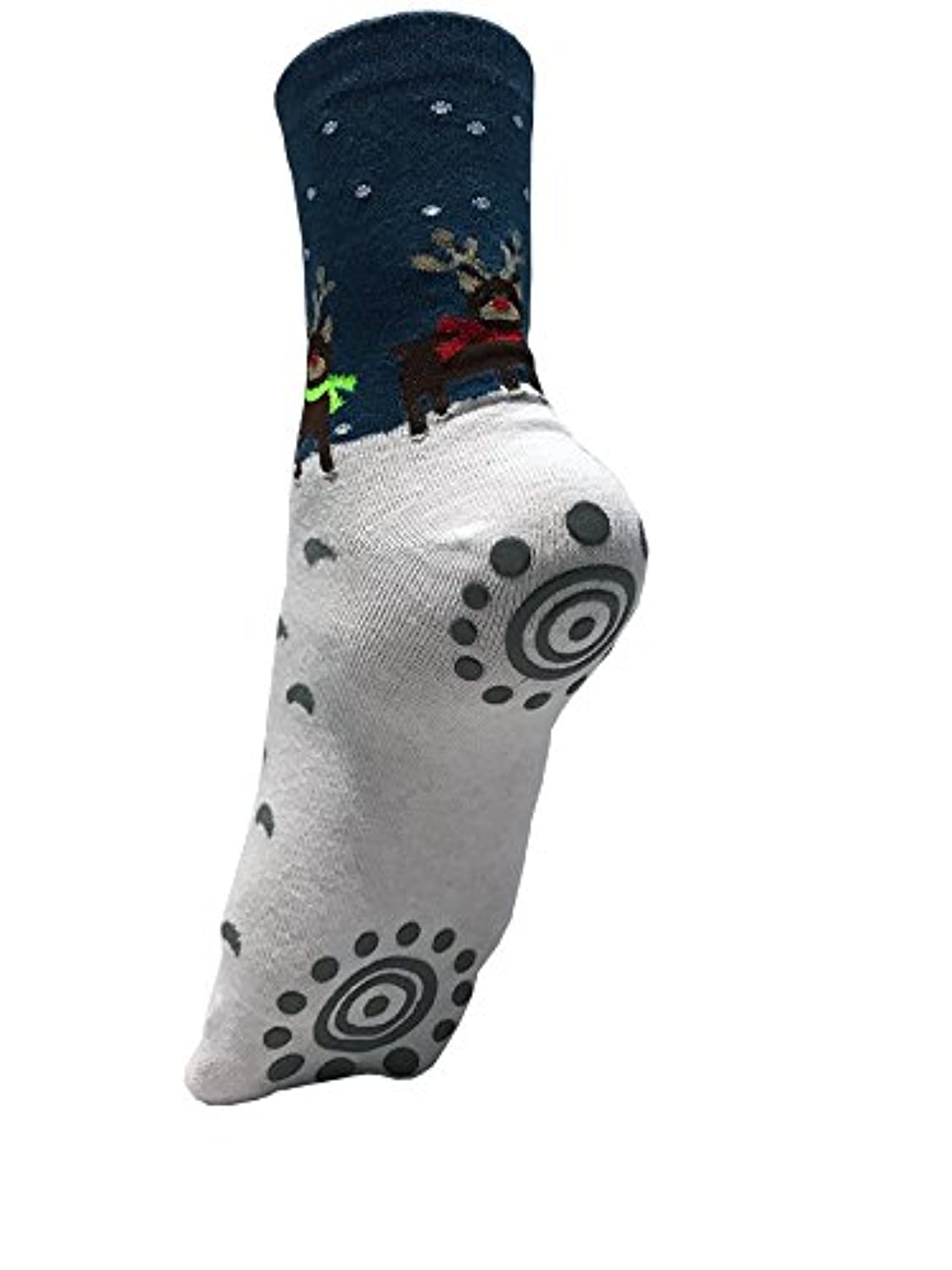 día festivo Grip antideslizante calcetines 4 unidades por yogisocks Skid Yoga Pilates Barre Bikram Hospital para las mujeres