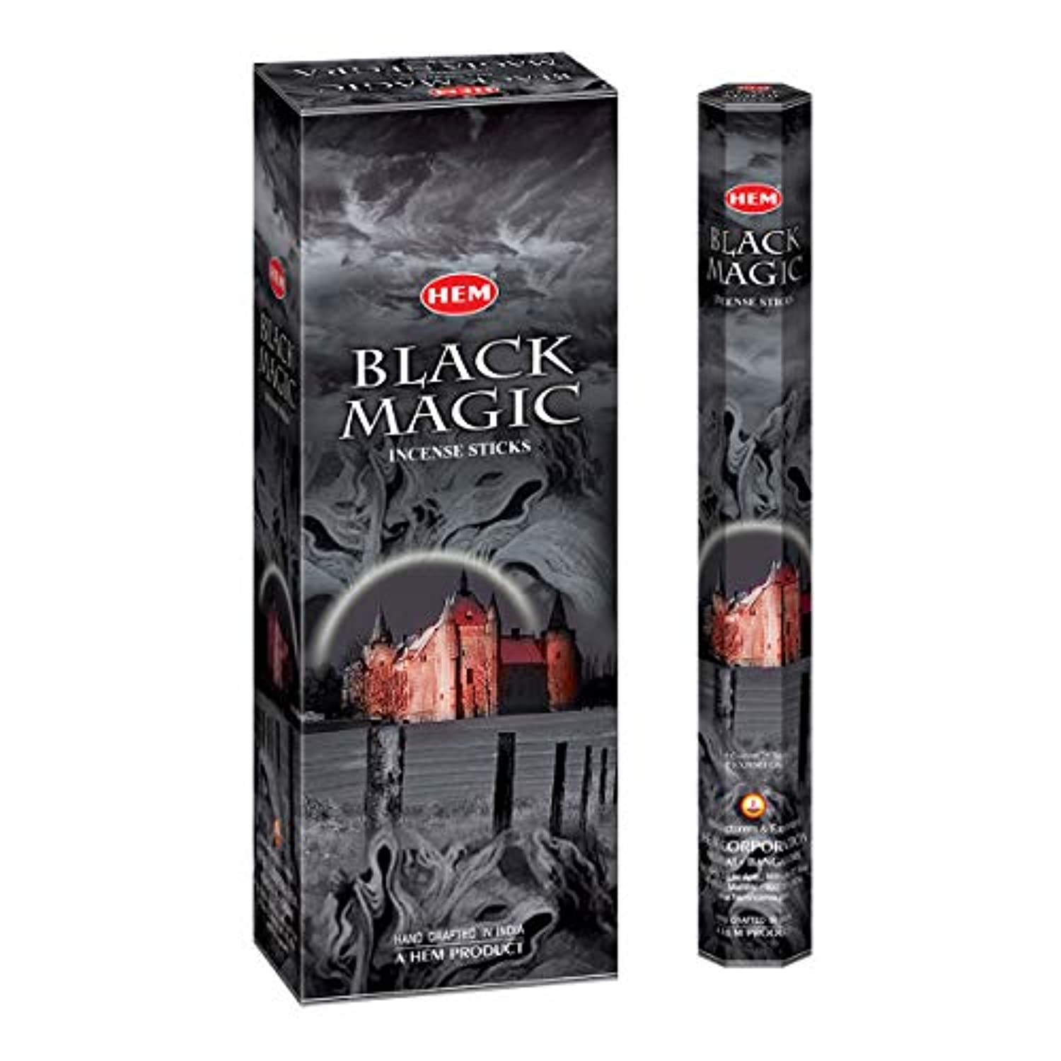 Hem Black Magic - Varillas de incienso (120 varillas de incienso)
