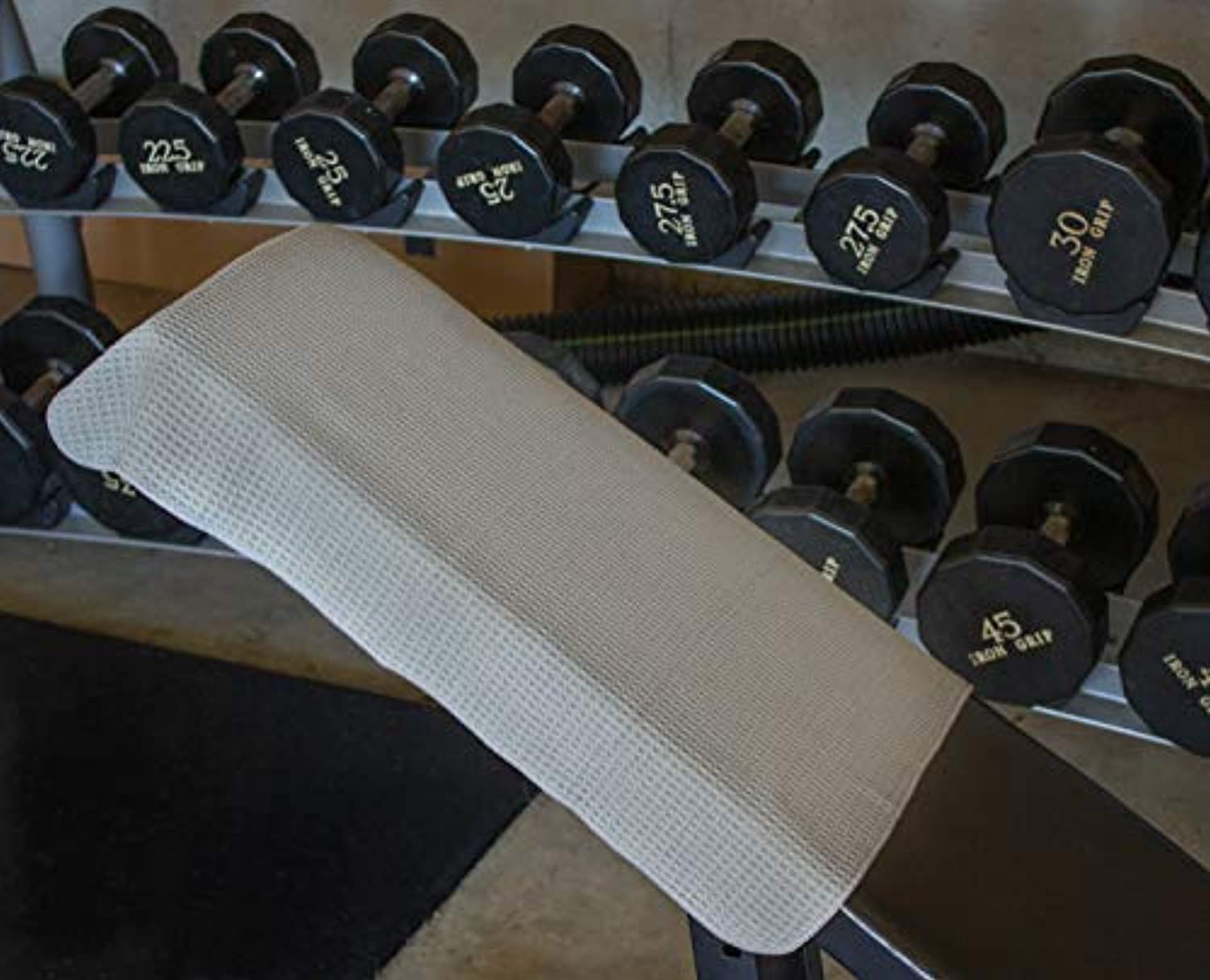 S&T Inc. - Toallas de microfibra para gimnasio (12.70 oz/m², 6 unidades, 16.0 x 27.0 in)