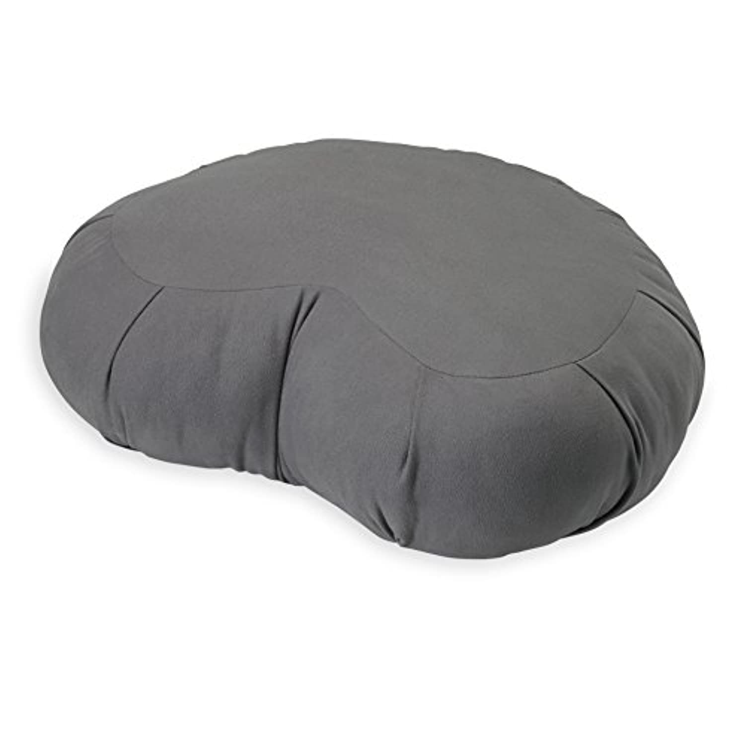 Gaiam - Cojín de meditación, diseño de media luna