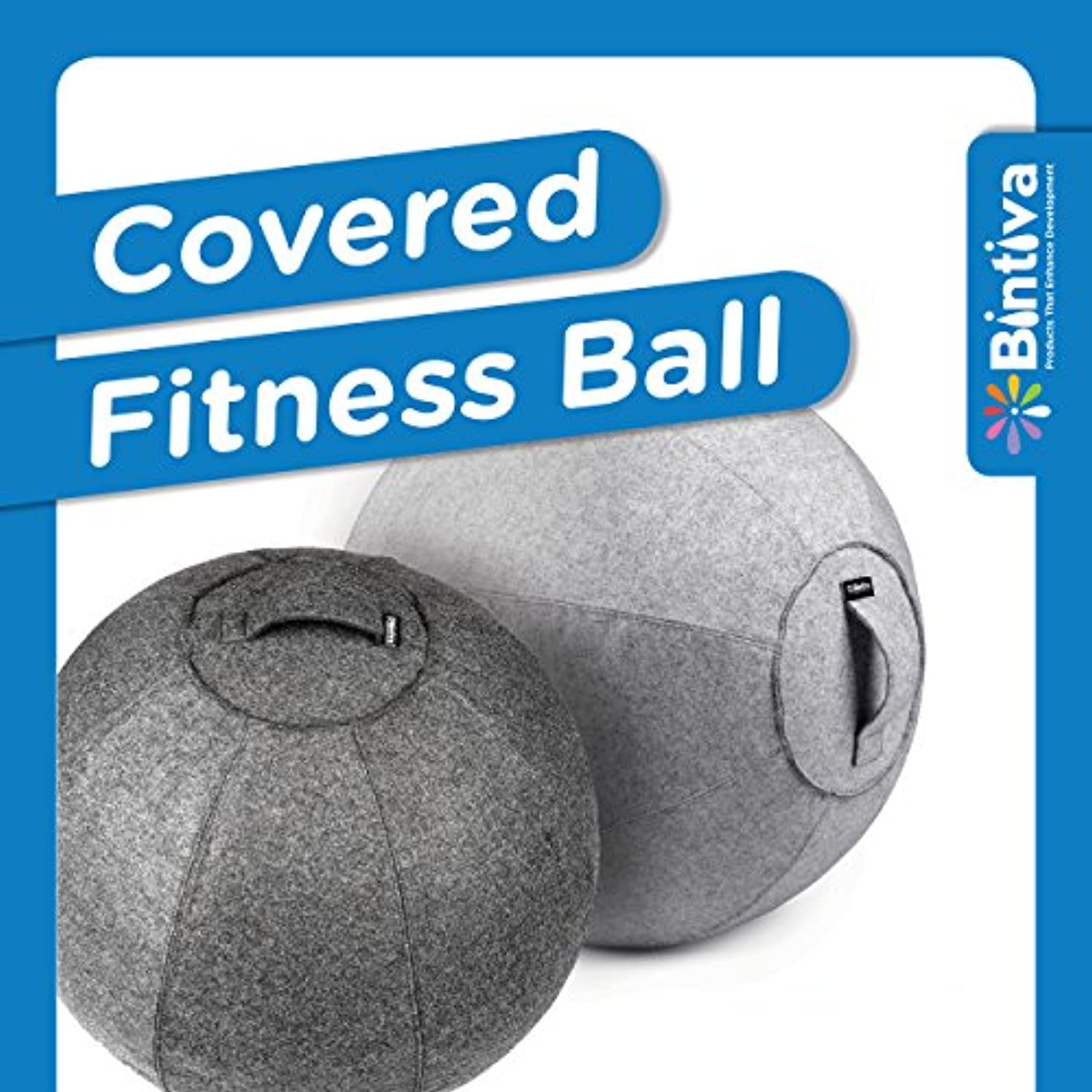 Silla de bola de estabilidad para la oficina – Asiento ergonómico/Parto Embarazo/Yoga Equilibrio Estabilidad Ejercicio Fitness