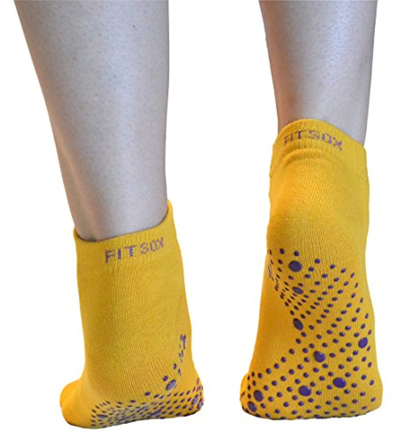 FitSox Pilates, yoga, barra, ballet, baile, fitness, artes marciales, gimnasio, entrenamiento, antideslizante, antideslizante, antideslizante, prevención de caídas, hospital, calcetines, productos de ajuste
