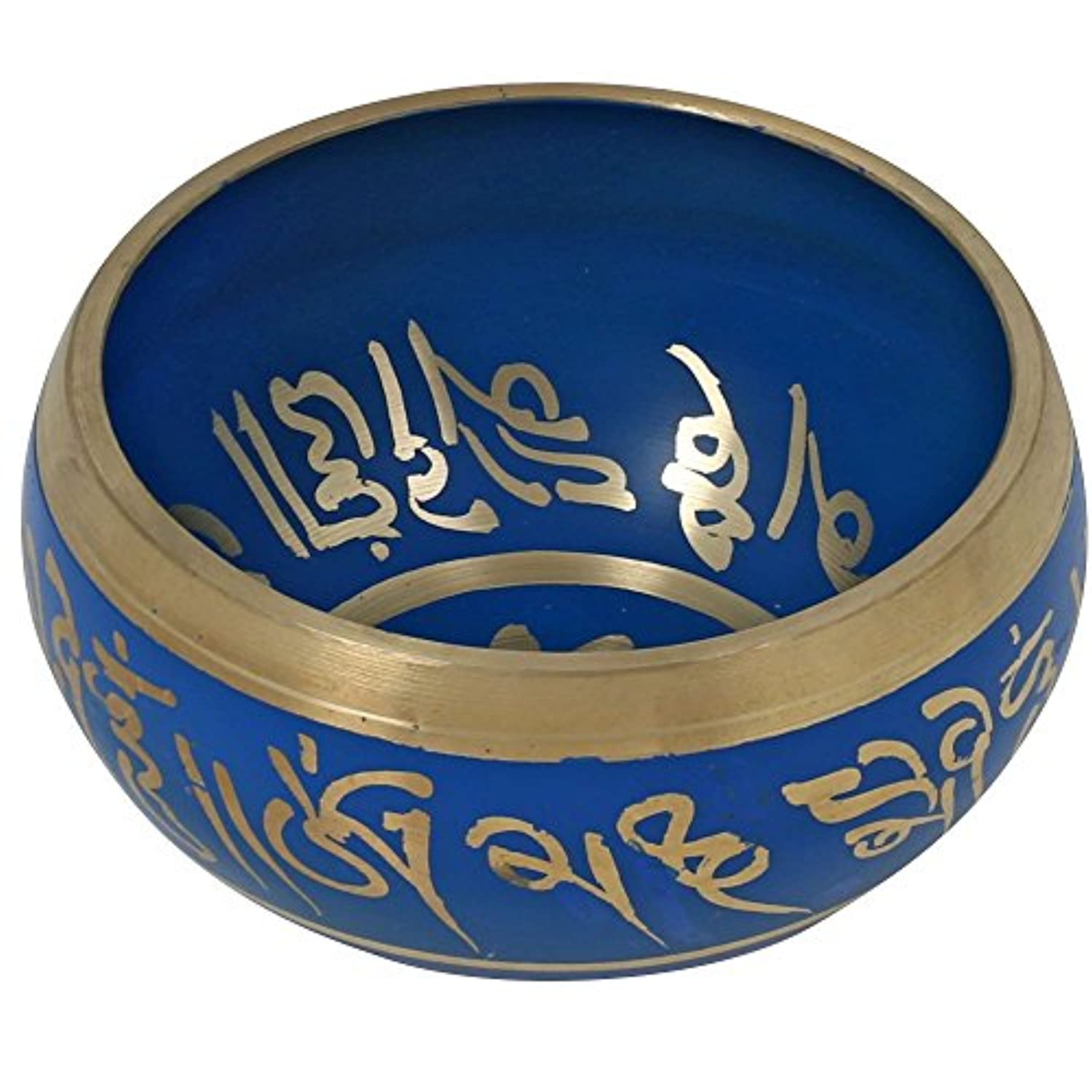 Tazón tibetano budista pintado a mano, 4