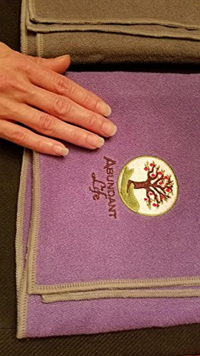 Toalla para Tapete de yoga, mejora el agarre de la alfombrilla y reduce el deslizamiento, microfibra superabsorbente, lavable a máquina.
