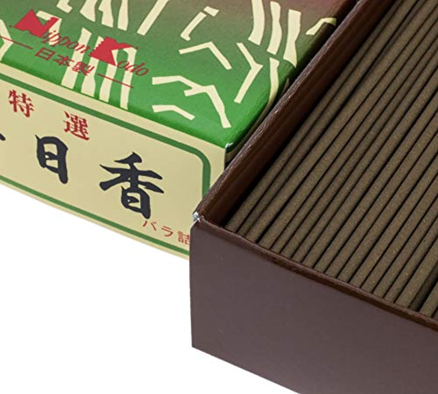 MAINICHI-KOH Kyara Deluxe 300 varillas de NIPPON KODO, incienso de calidad japonesa desde 1575