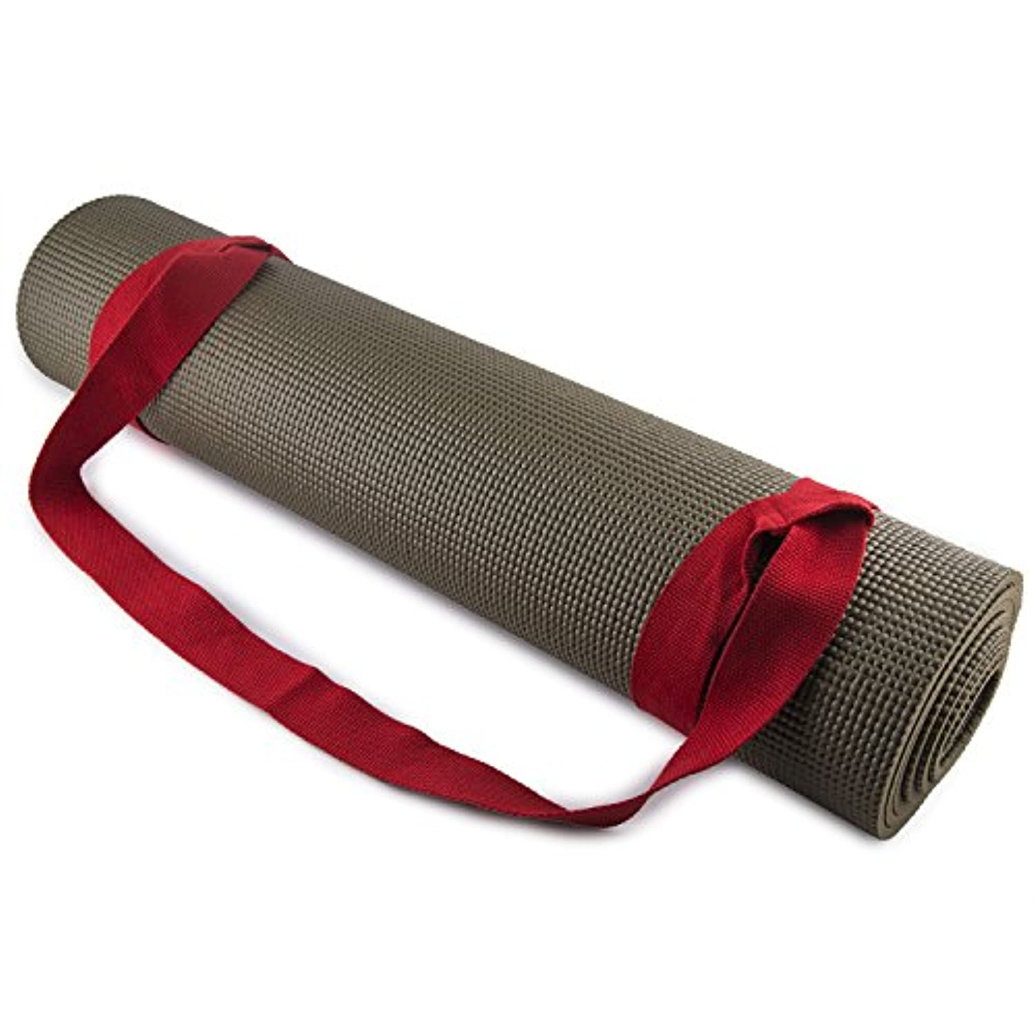 Correa de transporte para tapete de yoga de Fit Spirit, de algodón (tapete de yoga no incluido)