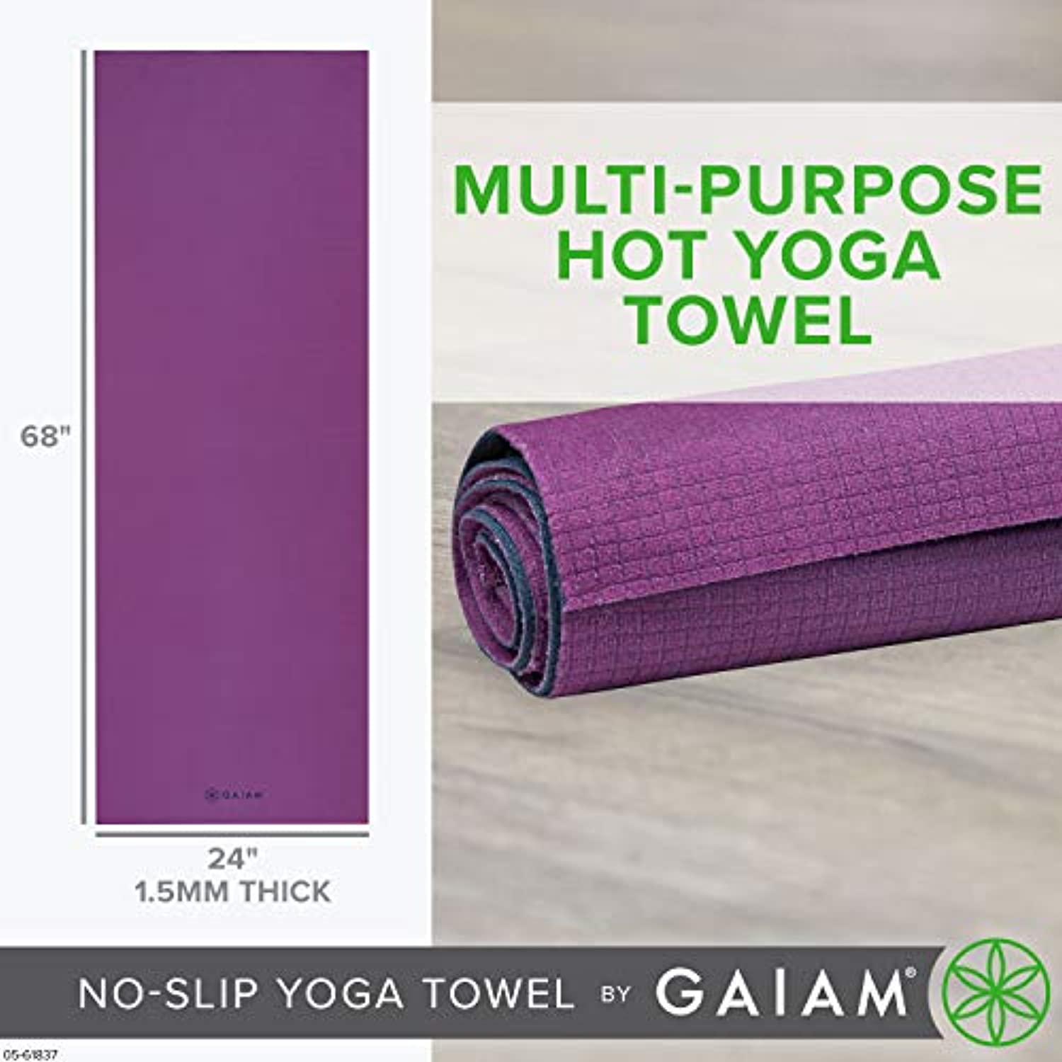 Toallas de yoga antideslizantes Gaiam