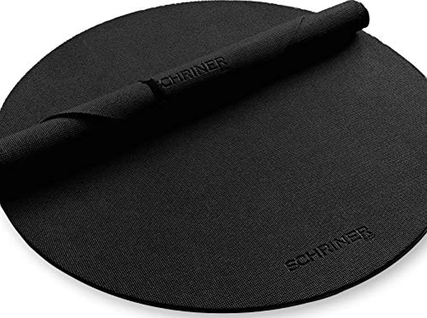 SCHRINER Pro - Esterilla de yoga redonda grande de 0.236 x 0.315 in para ejercicio premium extra gruesa, ultra cómoda, antideslizante, alfombrilla de meditación
