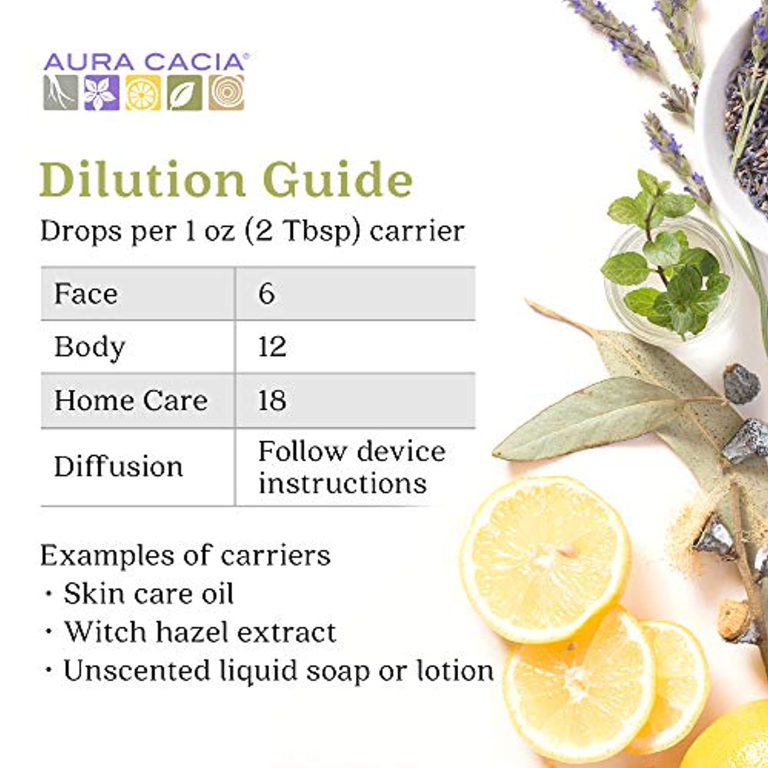 Aura Cacia Discover Aceite esencial de lavanda 100% puro | GC/MS probado para la pureza | 0.3 fl oz (0.25 fl. oz.) en caja con inserto de usos | Lavandula angustifolia