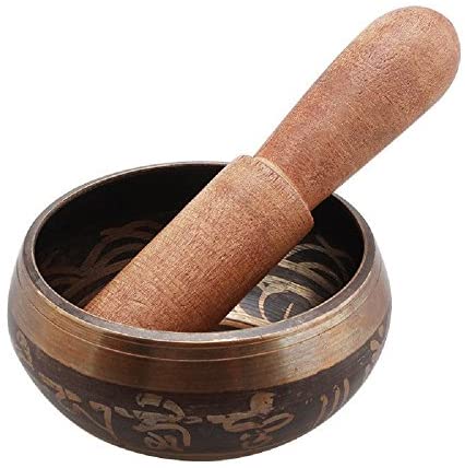 tazón tibetano (con martillo de mano el budismo Meditación para Yoga & Body Relajación