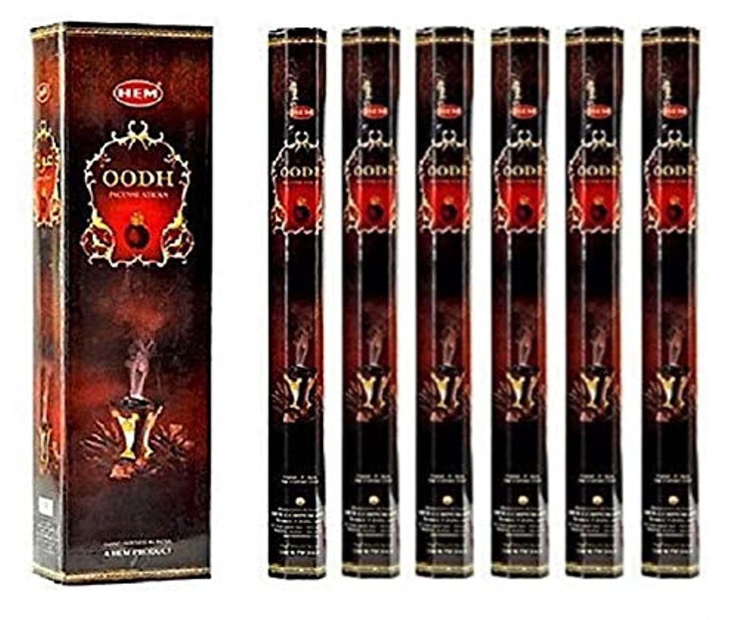 HEM Oodh (Agarwood) 100 varillas de incienso (5 paquetes de 20 varillas)