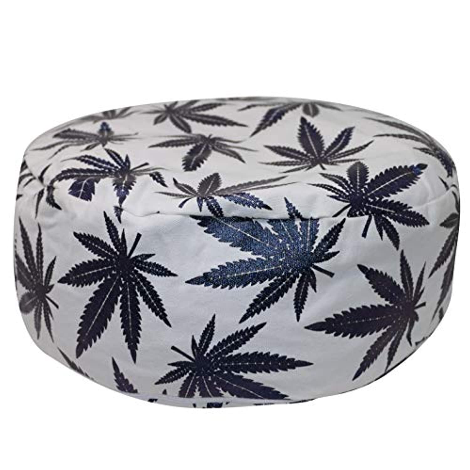 Existentials - Cojín de meditación de trigo sarraceno con máscara para los ojos, collar de mala y libro electrónico – Mejora la postura y nunca más sufre de las extremidades del número | Uso como un cojín de yoga Zafu | Talla única grande para todos...