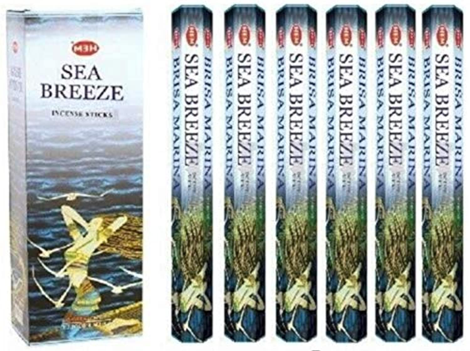 Sea Breeze – Caja de seis 20 Gram Tubos – Dobladillo Incienso