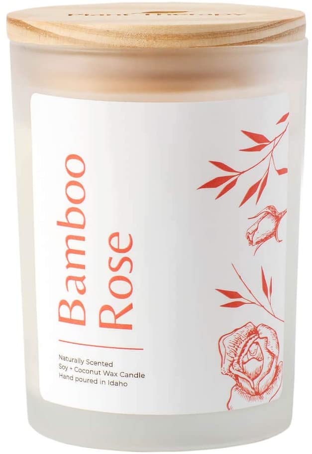 Plant Therapy Candy Cane Vela aromática natural de vacaciones 8 oz, perfumada naturalmente con aceites esenciales