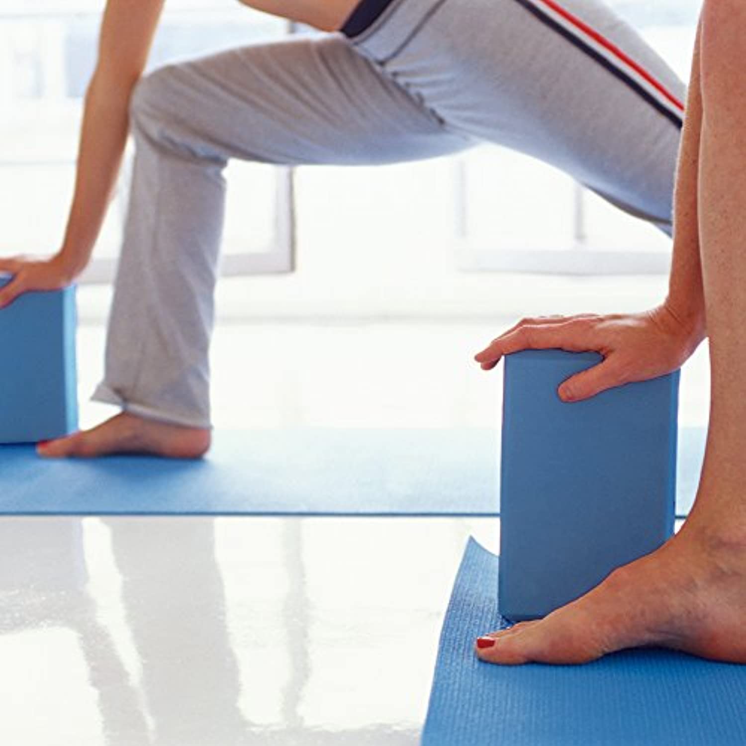 Crown Sporting Goods bloque para yoga de espuma de alta densidad grande